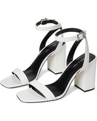 Michael Kors - Merriam Block Heel Sandals, Leather/Rubber - Lyst