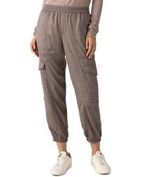 Sanctuary - All The Way Soft Cargo Casual Pants, Lyocell - Lyst