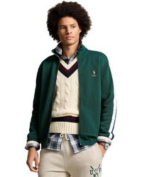 Polo Ralph Lauren - Double-knit Mesh Track Jacket - Lyst