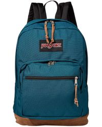 jansport right pack baby blue backpack