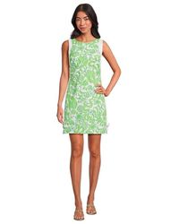 Lilly Pulitzer - Beckler Stretch Shift Dress, Cotton/Spandex - Lyst