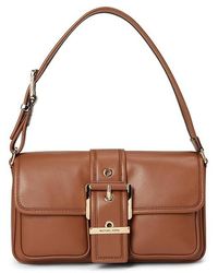 MICHAEL Michael Kors - Colby Medium Shoulder Handbags, Leather/Polyester - Lyst