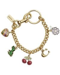 COACH - Motif Chain Bag Charm Wallet - Lyst