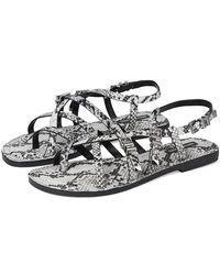 MICHAEL Michael Kors - Darrington Flat Sandal Sandals, Leather - Lyst