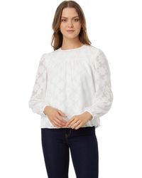 Tommy Hilfiger - Long Sleeve Floral Blouse - Lyst