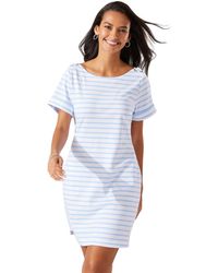 Tommy Bahama - Jovanna Stripe Short Sleeve Short Dress - Lyst