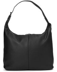 Ecco - Large Hobo Bag (/ Soft Pebbled Leather) Shoulder Handbags - Lyst