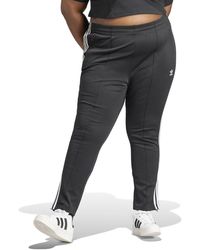 adidas - Plus Size Superstar Track Pants - Lyst