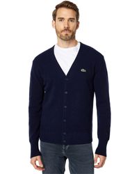 Lacoste Cardigans for Men - Up to 49% off | Lyst