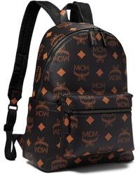 MCM - Stark Maxi Monogrammed Vi Backpack Medium - Lyst