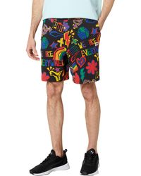 PUMA - Downtown Pride All Over Print 8 Shorts - Lyst