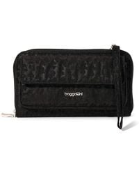 Baggallini - Rfid Phone Wallet Crossbody Cross Body Handbags, Nylon - Lyst