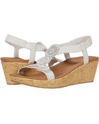 skechers heeled sandals