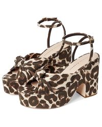 Loeffler Randall - Chunky Platform Sandals Wedge Shoes 7.5 B - Lyst