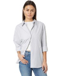 Madewell - With-a-twist Shirt In Signature Poplin - Lyst