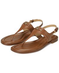 Michael Kors - Mandy Thong Sandal Sandals, Synthetic - Lyst