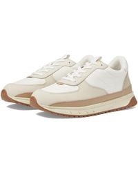 Madewell - Kickoff Trainer Sneakers In Neutral Color-block Leather - Lyst