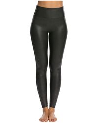 Spanx - Faux Leather Leggings - Lyst