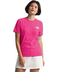 The North Face - S/s Box Nse Tee - Lyst