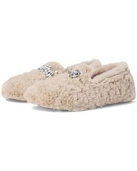 Free People - Slumber Party Loafer Slippers Slippers, Faux Fur - Lyst