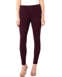 Liverpool Los Angeles - Gia Glider/revolutionary New Skinny Pull-on Knit Super Stretch Ponte Pants - Lyst