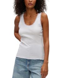 Michael Stars - Miley Tank Top Clothing (Us 0-12) Cotton - Lyst