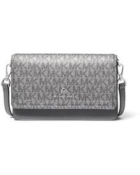 MICHAEL Michael Kors - Jet Set Charm Small Phone Crossbody (Dark) Cross Body Handbags - Lyst