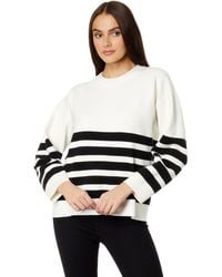 English Factory - Stripe Round Neck Sweater - Lyst