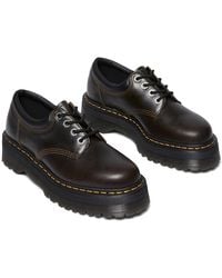 Dr. Martens - 8053 Quad Leather Platform Shoes Lace-Up Boots Uk 7 (Us 8 - Lyst