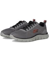 Skechers - Track Leshur Shoes Charcoal/ 12 D - Lyst