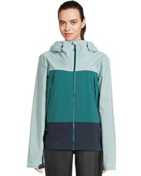 Columbia - Boulder Falls Jacket Coat River/Collegiate/Spray, Mesh/Polyester - Lyst