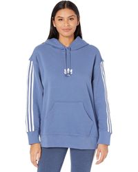 adidas originals trefoil oversized sweatshirt in cream