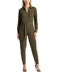 ralph lauren chiffon overlay jumpsuit