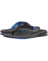 mens reef fanning flip flops sale
