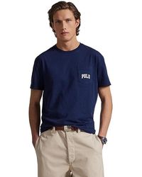Polo Ralph Lauren - Classic Fit Polo Bear Jersey T-Shirt Clothing Newport/Heritage Bear, Cotton - Lyst