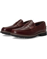 Nunn Bush - Odin Ii Moc Toe Penny Loafer Lightweight And Comfortable Slip-On Shoes 8 W (Ee) Leather - Lyst