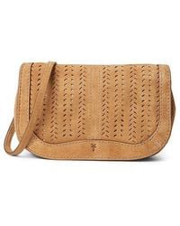Frye - Stella Suede Wallet Crossbody Cross Body Handbags, Leather - Lyst