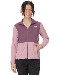 The North Face - Glacier Fleece Jacket (Midnight Petrol/Algae) Coat - Lyst