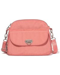 Baggallini - Coastal Flip Lock Crossbody Cross Body Handbags, Nylon - Lyst