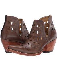 ariat stax studded wedge bootie
