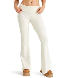 Juicy Couture - Fold-over Waistband Sweater Wide Leg With Bling - Lyst