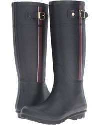 tommy hilfiger tall rain boots