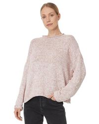 Eileen Fisher - Funnel Neck Box Top Clothing, Wool - Lyst