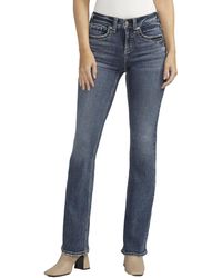 Silver Jeans Co. - Suki Mid Rise Curvy Fit Bootcut Jeans L93719ecf365 - Lyst