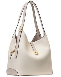 Kate Spade - Deco Colorblocked Pebbled Leather Large Shoulder Bag Shoulder Handbags - Lyst