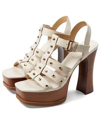 MICHAEL Michael Kors - Jagger Platform Sandal (Light Cream) Shoes - Lyst