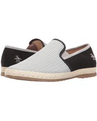 penguin slip ons
