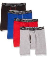 Hanes Sport X-temp Comfort Boxer Brief 4-pack - Multicolor