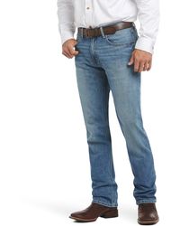 Ariat - M4 Low Rise Stackable Straight Leg Jeans In Sawyer - Lyst
