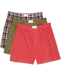 Tommy Hilfiger - Cotton Classics Woven Boxer 3-pack - Lyst